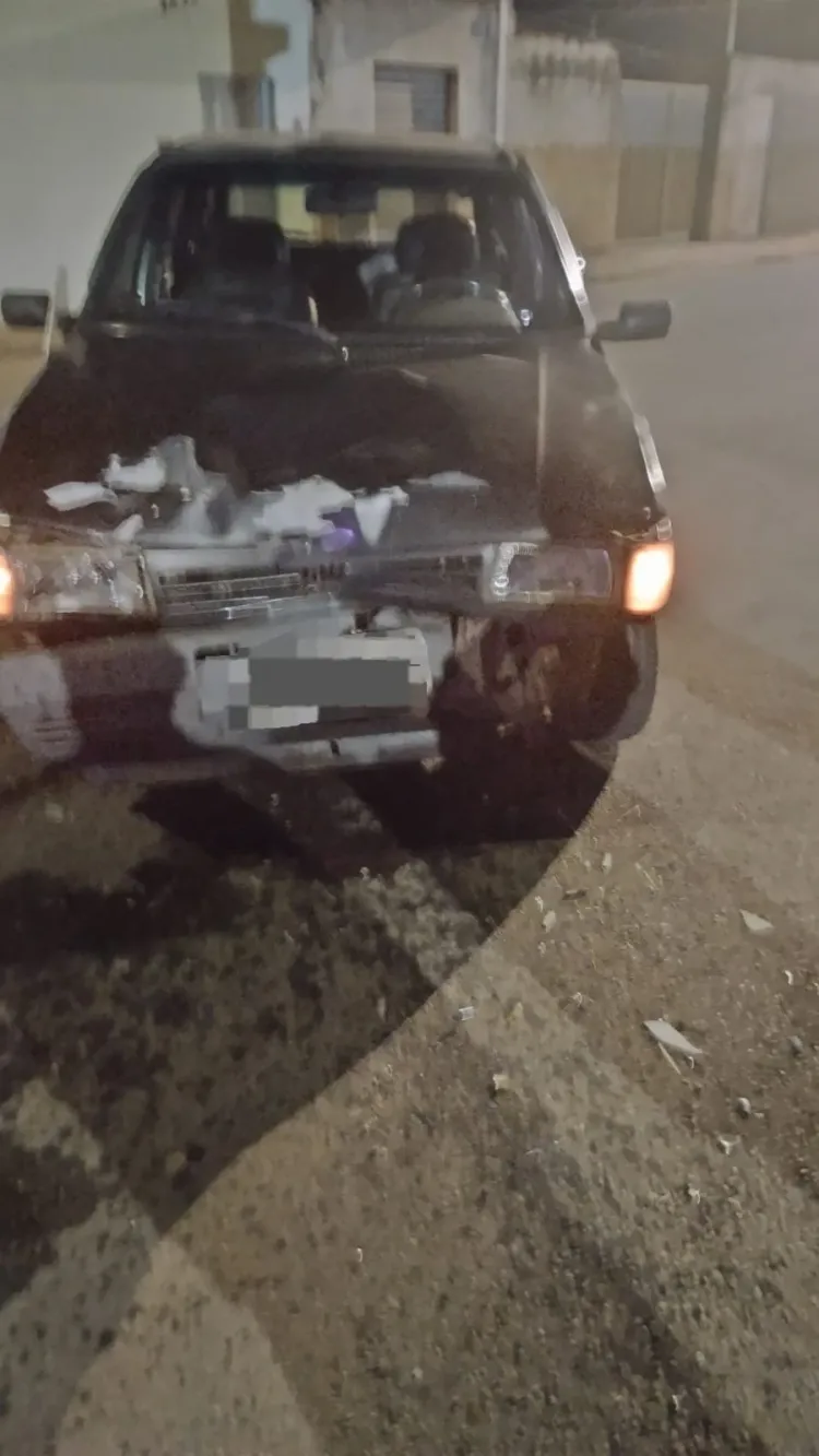Motociclista sem CNH fica ferido em acidente no Bairro Santos Dumont, em Pará de Minas