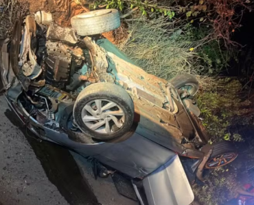 Jovem morre em capotamento na Rodovia do Calçado, em Perdigão (MG)
