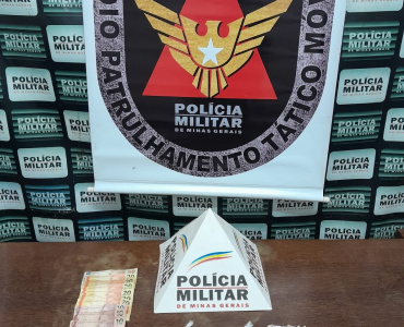 Polícia Militar efetua prisão de indivíduo suspeito de tráfico de entorpecentes no bairro São Paulo