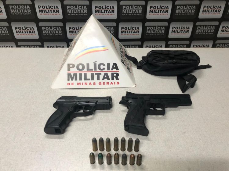 Menores são apreendidos em Abaeté por porte ilegal de arma de fogo