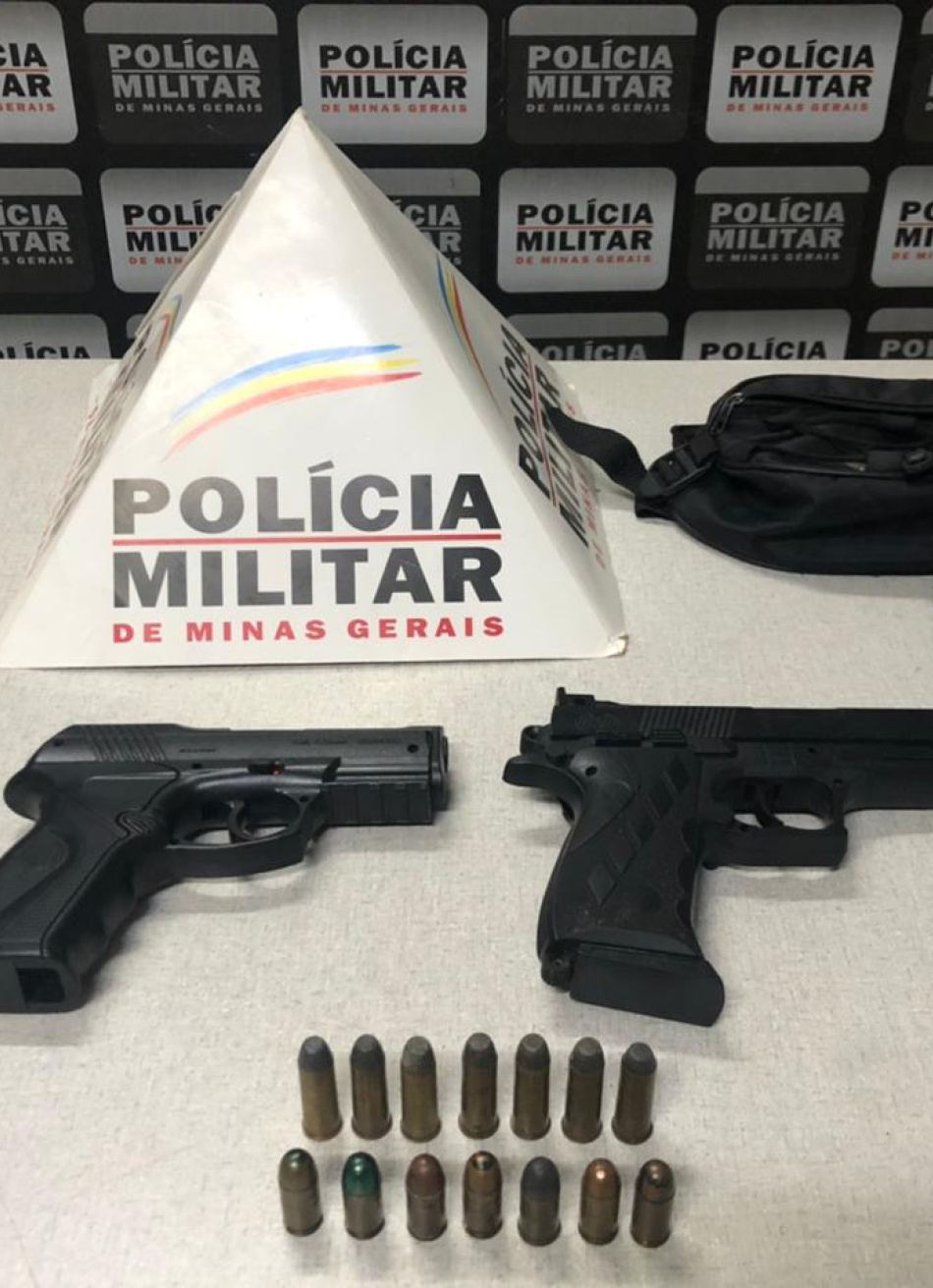 Menores são apreendidos em Abaeté por porte ilegal de arma de fogo
