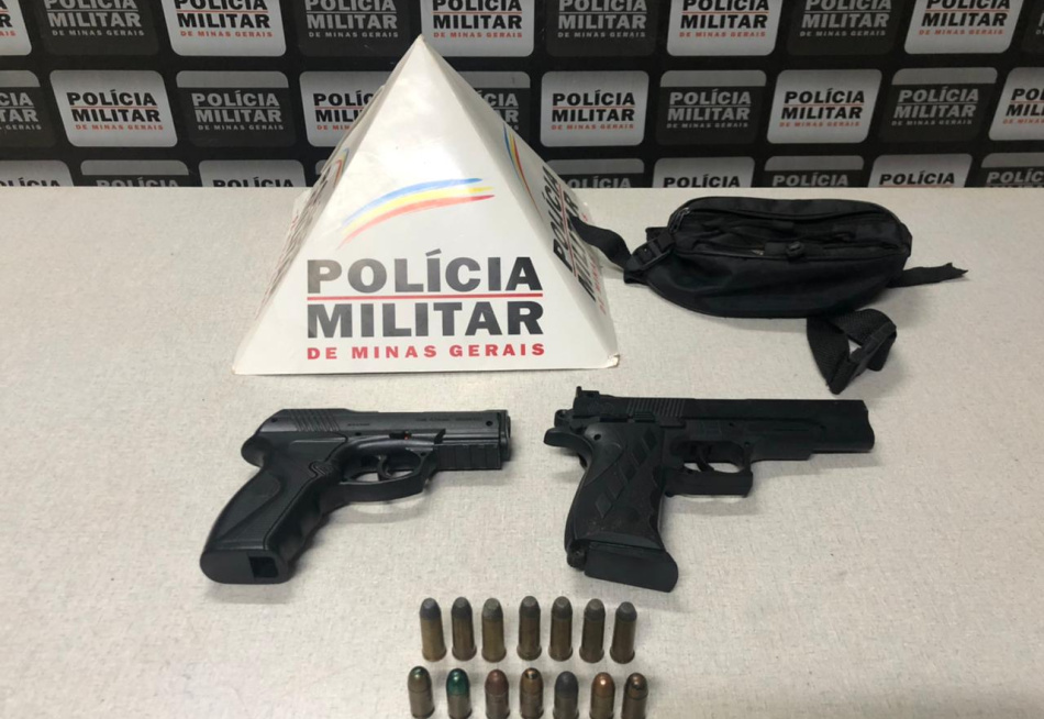 Menores são apreendidos em Abaeté por porte ilegal de arma de fogo