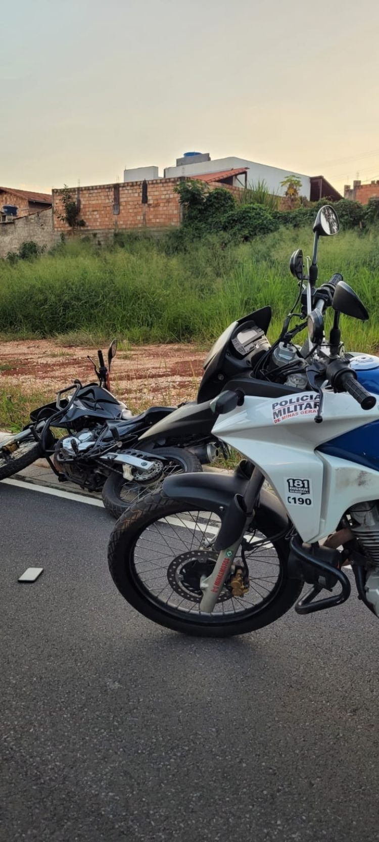 Motocicleta irregular é apreendida em Pará de Minas