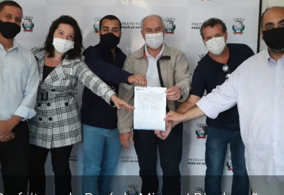 Reunião na prefeitura de Pará de Minas selou acordo para a construção de uma nova escola no povoado de Meireles