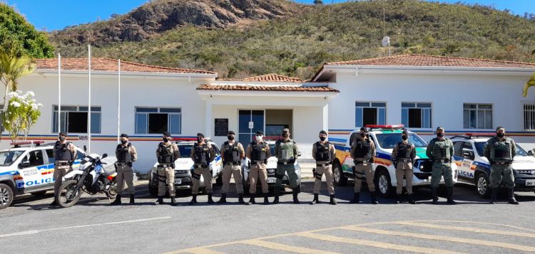 7ª Região de Polícia Militar realizou nesta segunda-feira o lançamento da Operação “Região Mais Segura” nos 50 municípios do Centro Oeste mineiro