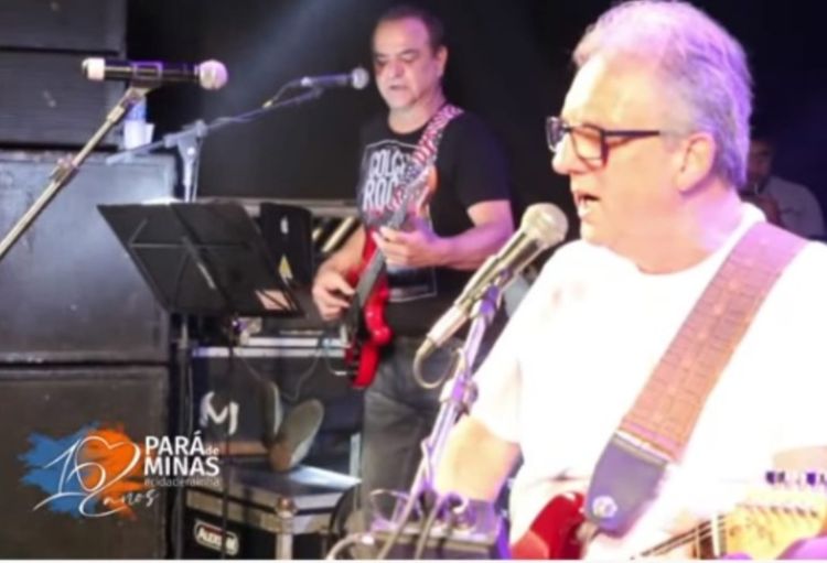 Segunda noite do Drive in Cultural foi marcada pelo rock e o anúncio de recursos para a saúde em Pará de Minas