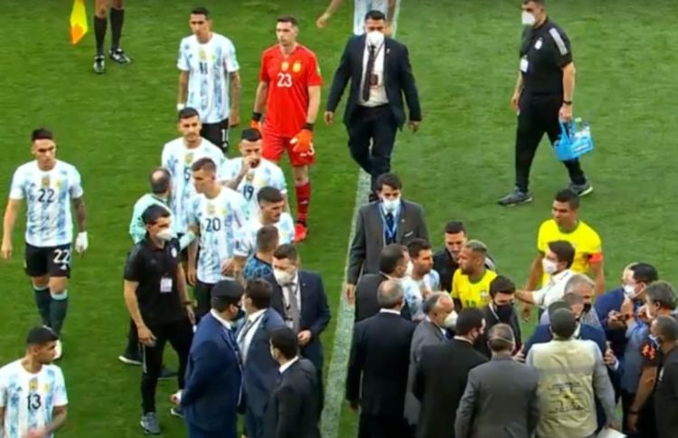 Jogo entre Brasil e Argentina é paralisado pela Anvisa