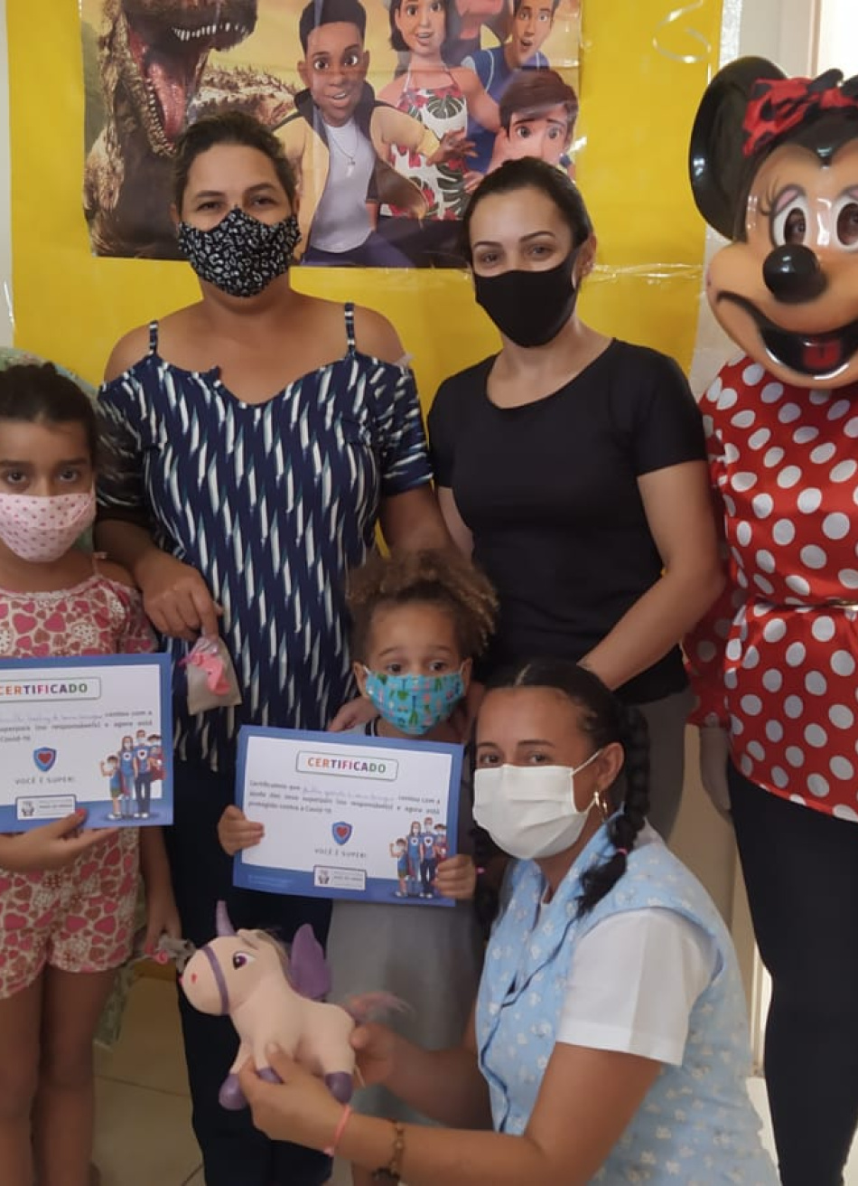 UBS no bairro João Paulo II promoveu ação especial para a vacinação de crianças contra a Covid-19