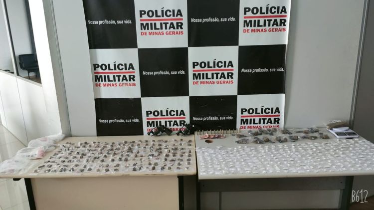 Adolescentes são apreendidos em Nova Serrana suspeitos de tráfico de drogas e porte ilegal de armas de fogo