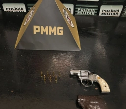 Homem é preso por porte ilegal de arma de fogo em São José da Varginha