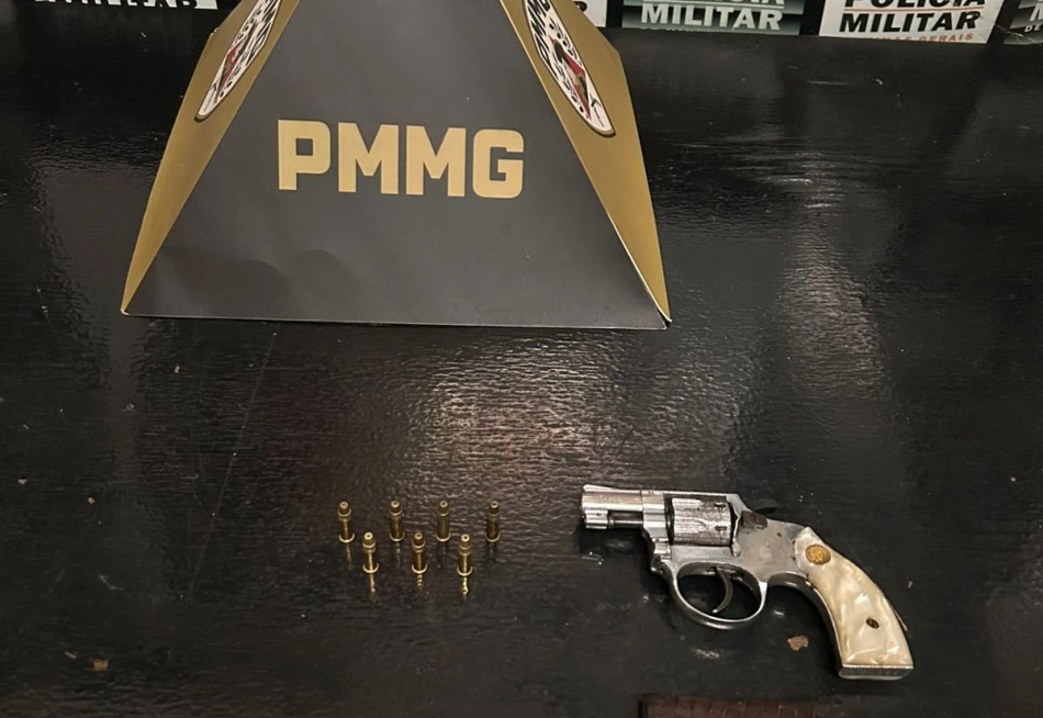 Homem é preso por porte ilegal de arma de fogo em São José da Varginha