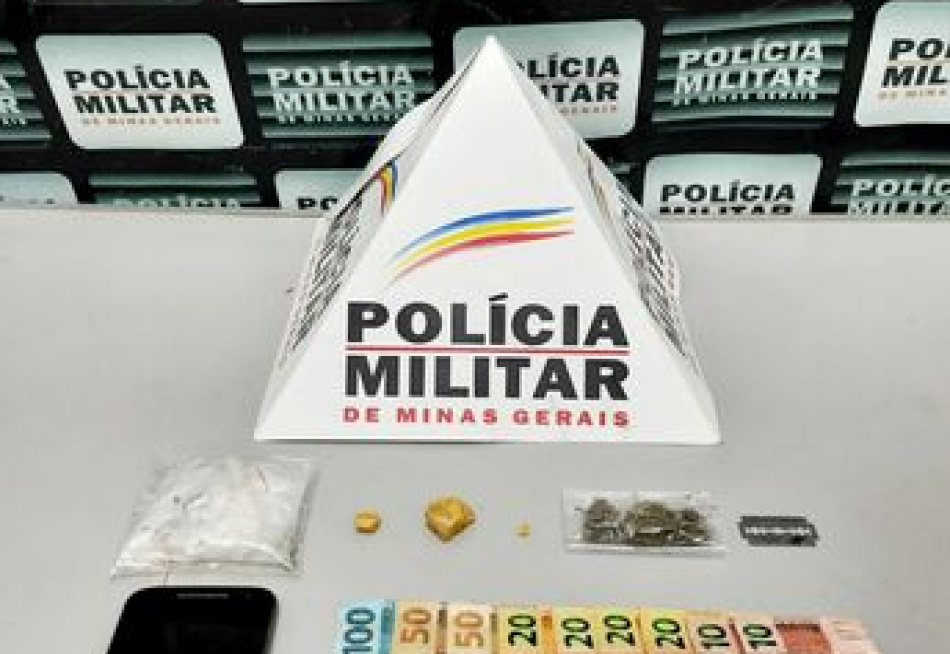 Casal é preso no bairro Recanto da Lagoa com pedras de crack