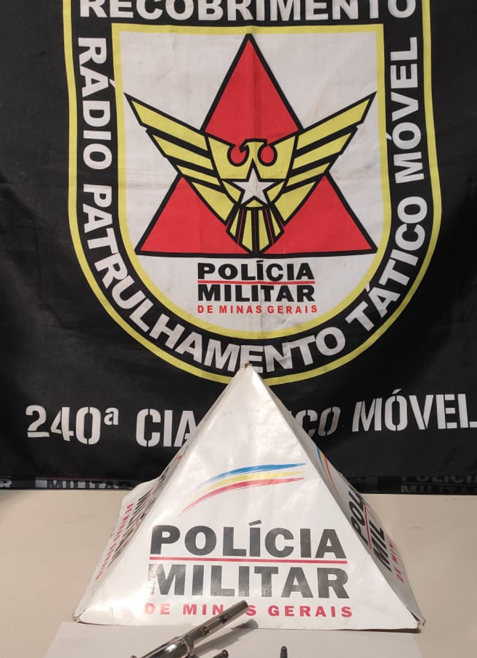 Polícia Militar prende rapaz de 18 anos em Divinópolis por porte ilegal de arma de fogo