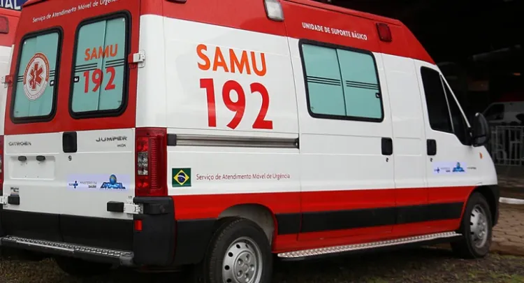 Tentativa de furto a Ambulância do SAMU durante atendimento em Divinópolis