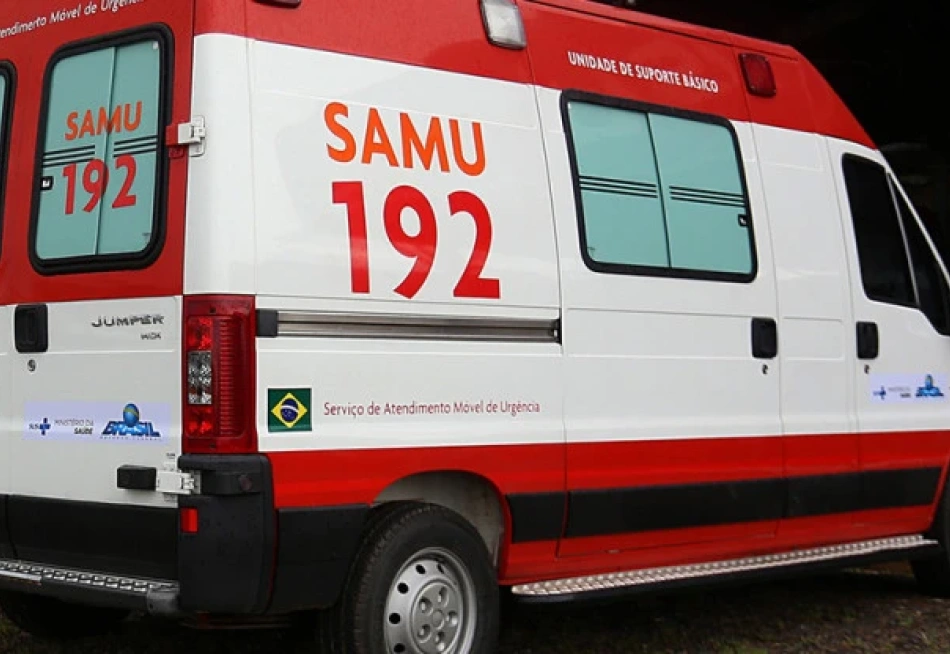 Tentativa de furto a Ambulância do SAMU durante atendimento em Divinópolis