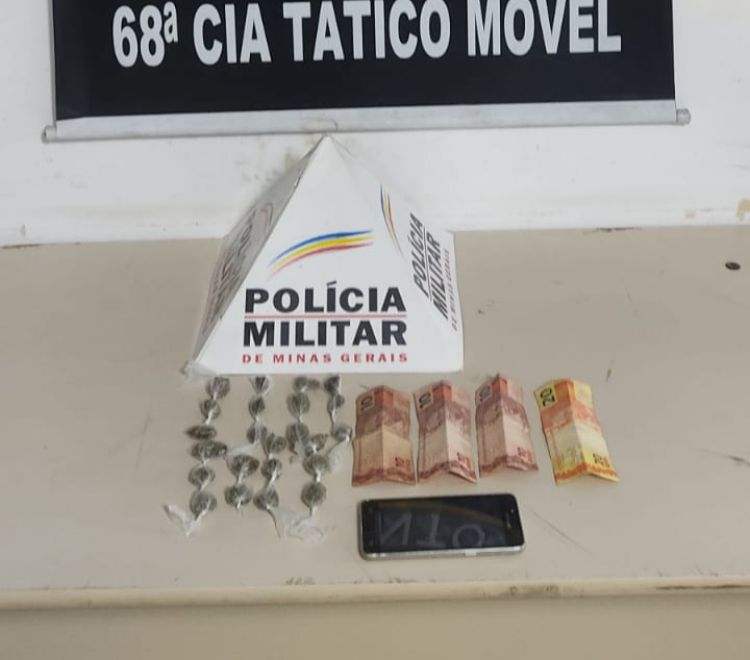 Casal é preso em Nova Serrana acusado de tráfico de drogas