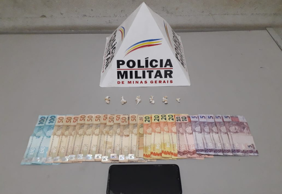 Polícia Militar prende homem no bairro São Pedro por tráfico de drogas