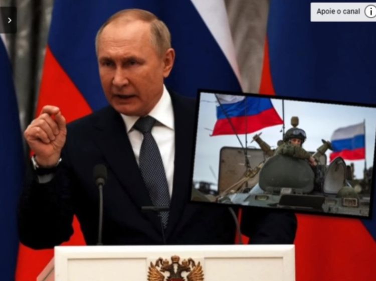 Rússia iniciou na madrugada desta quinta-feira uma operação militar para invadir a Ucrânia
