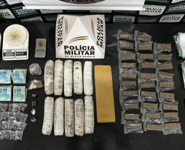 Pará de Minas – Homem é preso e drogas são apreendidas durante blitz de trânsito realizada pela Polícia Militar