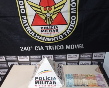 Homem é preso em Divinópolis acusado de tráfico de drogas