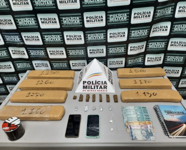 Dupla é presa no bairro Jardim América com grande quantidade de drogas