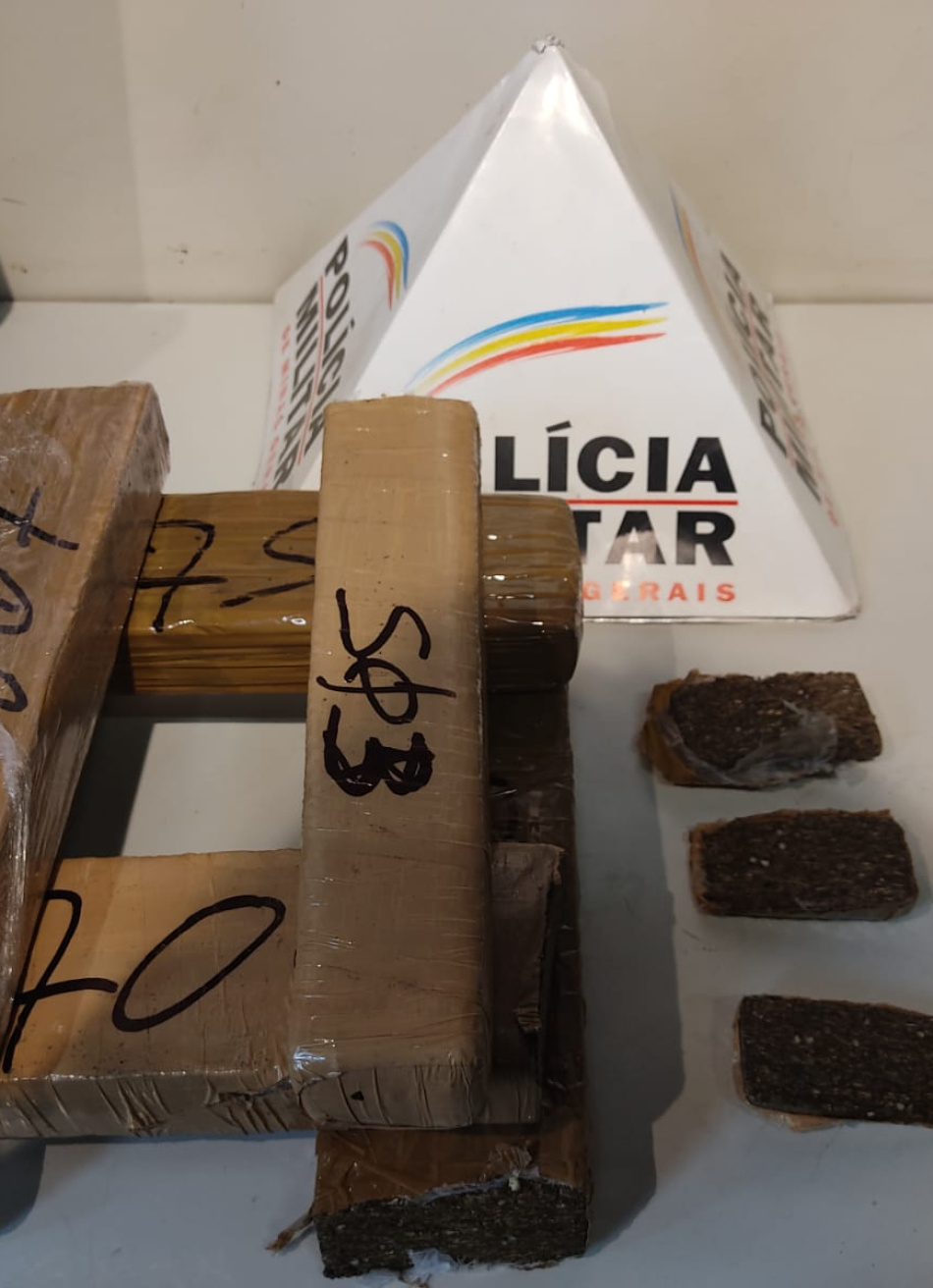 Rapaz é preso em Divinópolis com grande quantidade de maconha