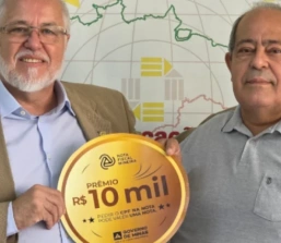 Morador de Ipatinga recebe prêmio de R$ 10 mil da Nota Fiscal Mineira