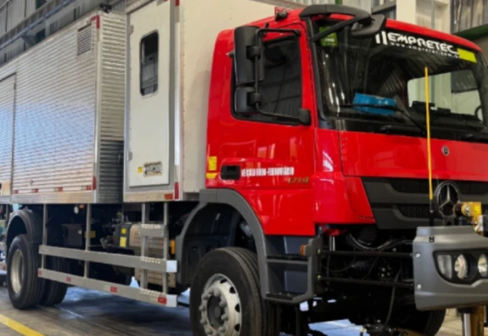 Metrô da Região Metropolitana de Belo Horizonte recebe equipamentos de manutenção de última geração