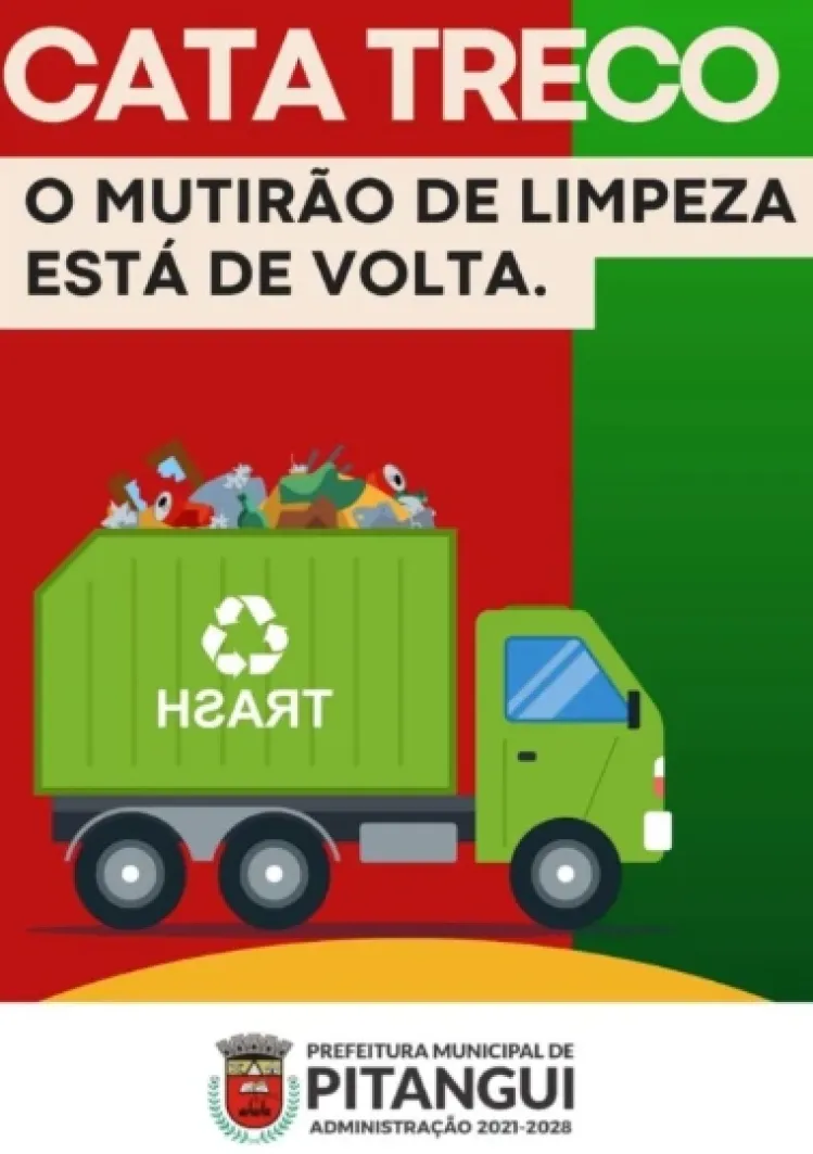 Prefeitura de Pitangui realiza mutirão de limpeza contra o mosquito da dengue