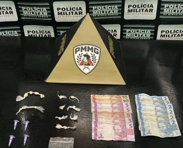 Adolescentes são apreendidos por envolvimento com tráfico de drogas no bairro Cecília Meireles.