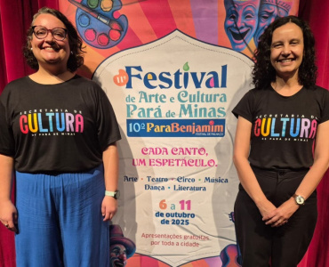 Pará de Minas promove festivais de arte e cultura entre 6 e 11 de outubro