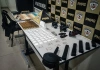 Muitas drogas e armas: Polícia Militar desarticula ponto de tráfico, apreende armas e drogas em Nova Serrana