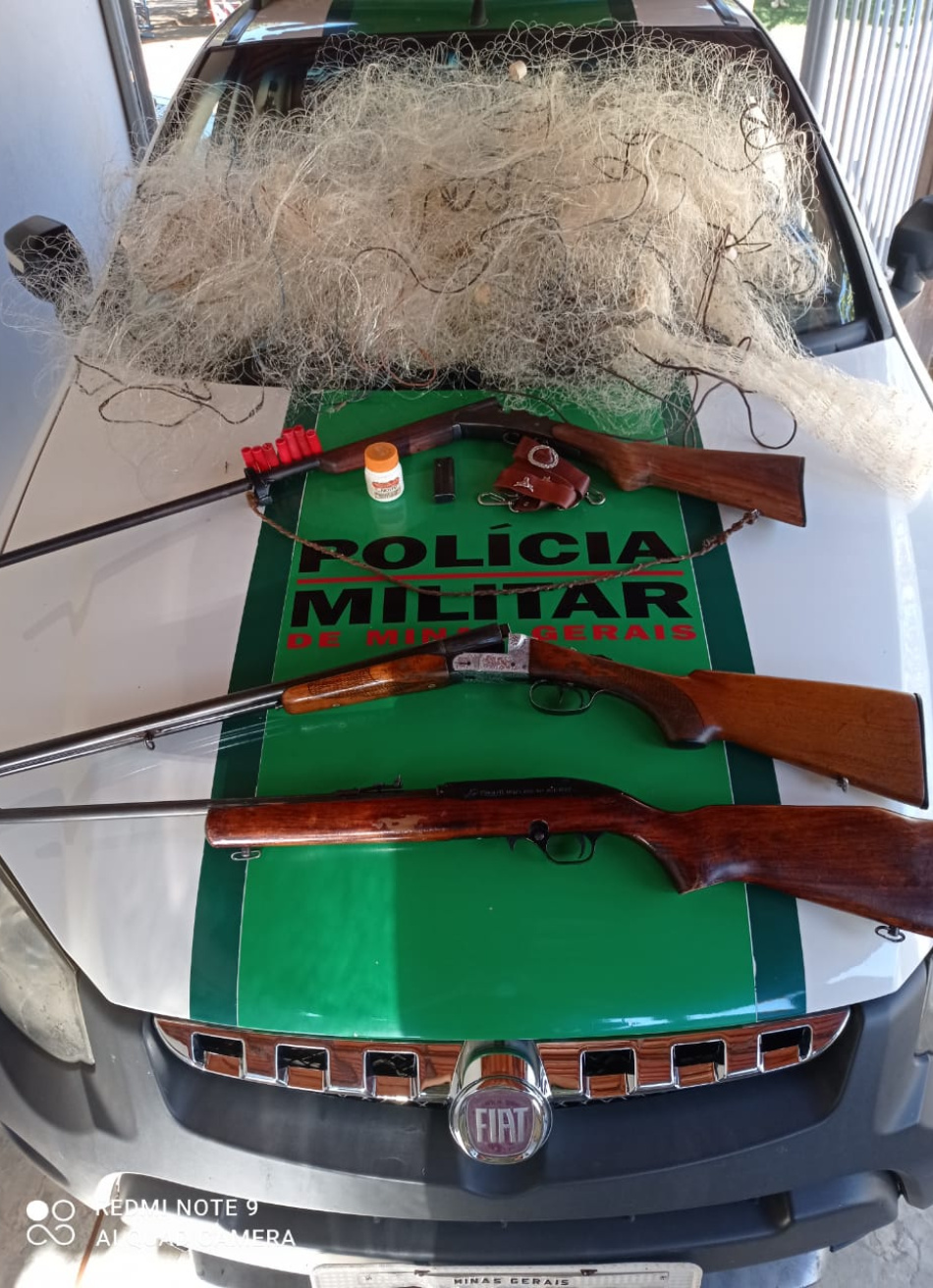 Primeiro dia da Operação Paz no Campo tem apreensão de 12 armas de fogo em cidades do Centro-Oeste