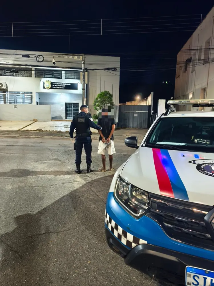GCM localiza suspeito de ameaçar mulheres com faca e apreende duas armas brancas em Pará de Minas
