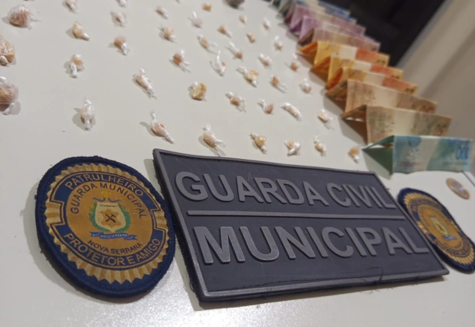 Nova Serrana – GCM prende três por tráfico de drogas no Bairro São Geraldo