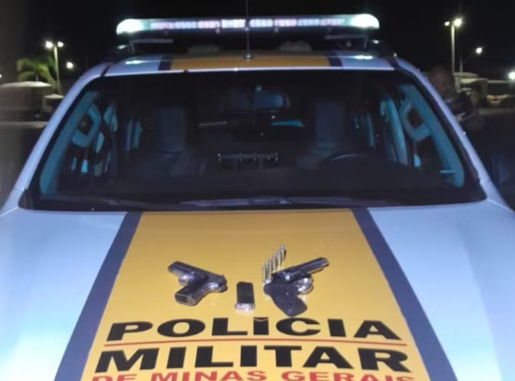 Homem é preso com armas em carro de aplicativo na BR-352