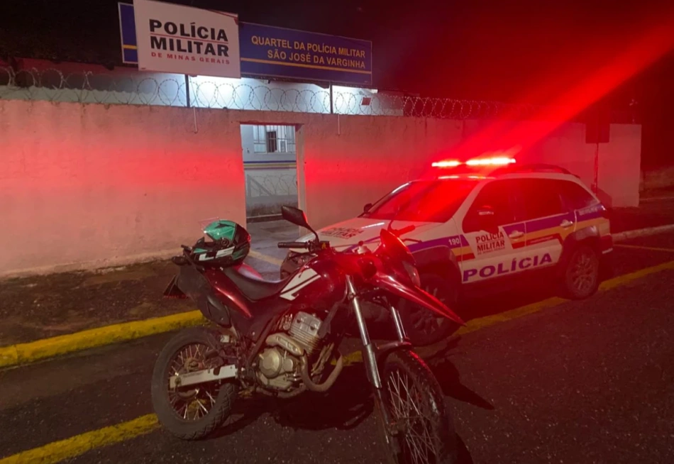 PM apreende menores por direção perigosa em São José da Varginha