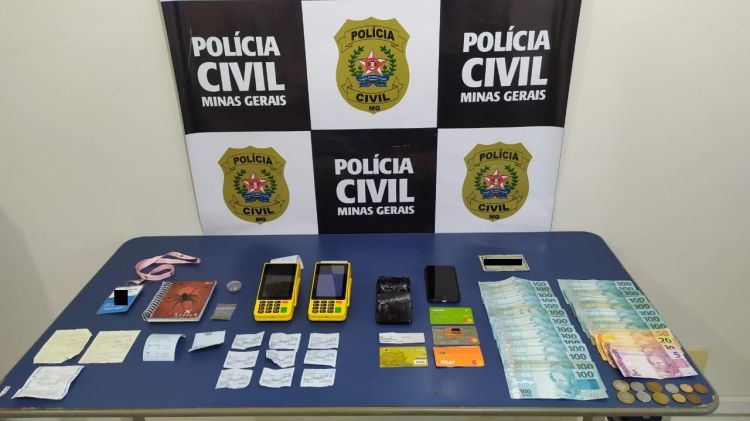 Suspeitos de aplicarem golpes com cartões de crédito em Campo Belo são presos pela Polícia Civil