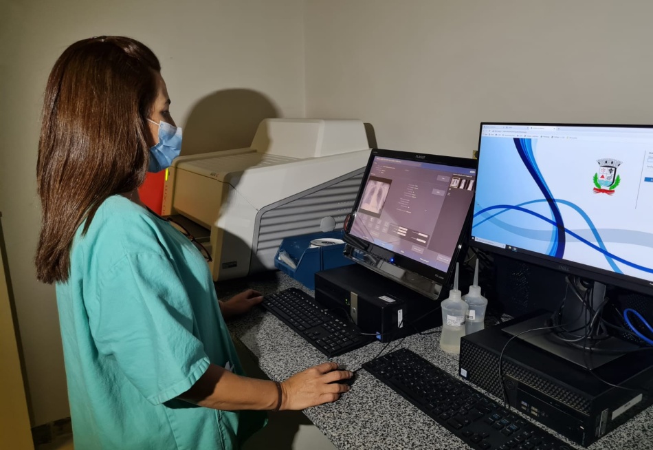 UPA 24 horas de Pará de Minas recebeu novo equipamento de raio-x totalmente digital