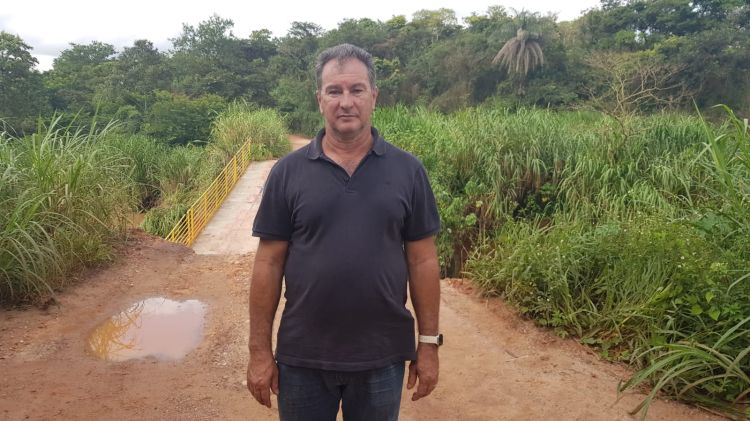 Secretário Municipal de Obras e Infraestrutura visita área rural de Pará de Minas atingida pela chuva