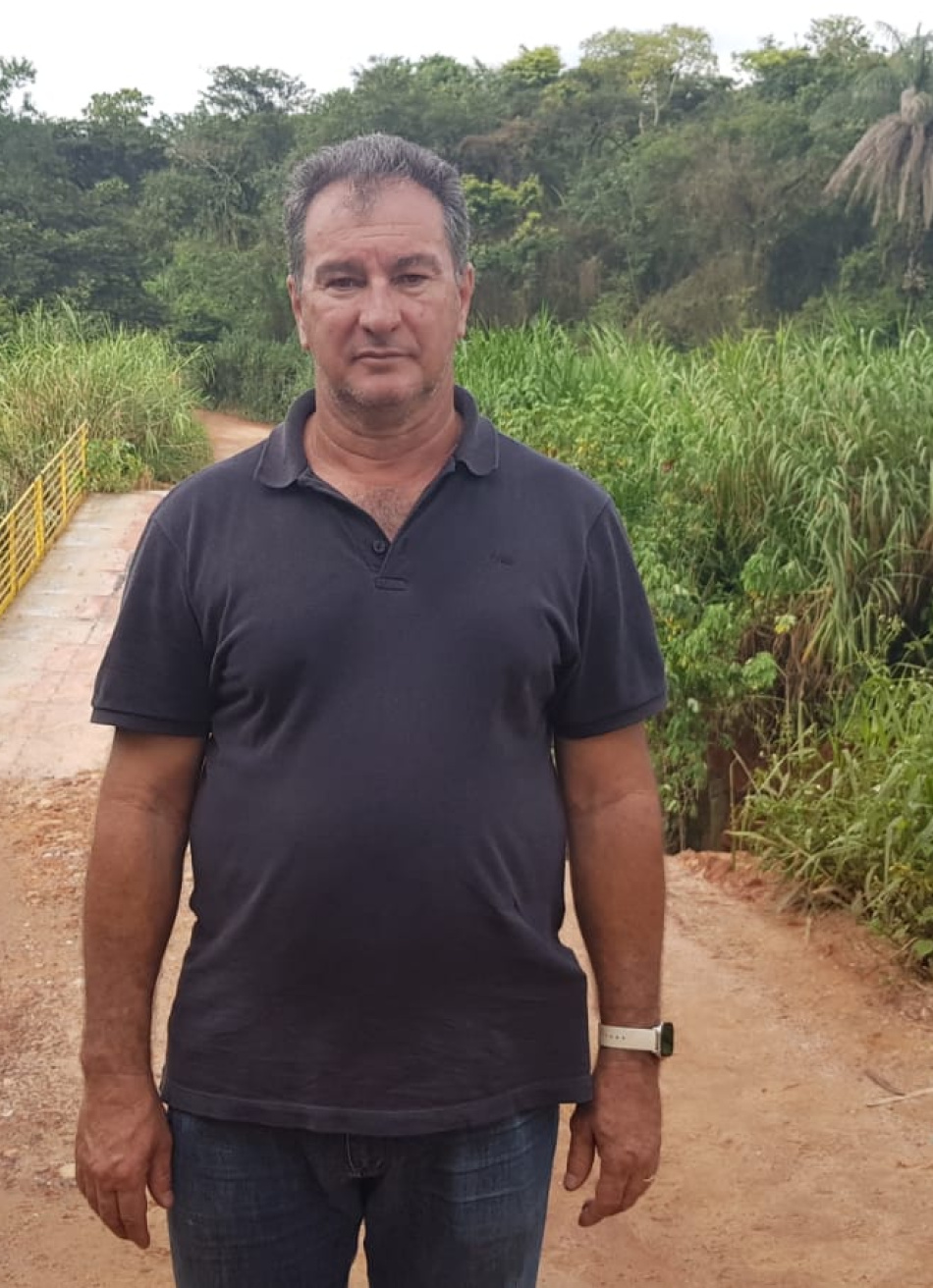 Secretário Municipal de Obras e Infraestrutura visita área rural de Pará de Minas atingida pela chuva