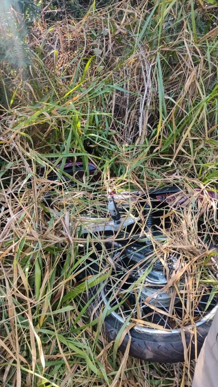 Onça de Pitangui – Polícia Militar encontra motocicleta com registro de furto