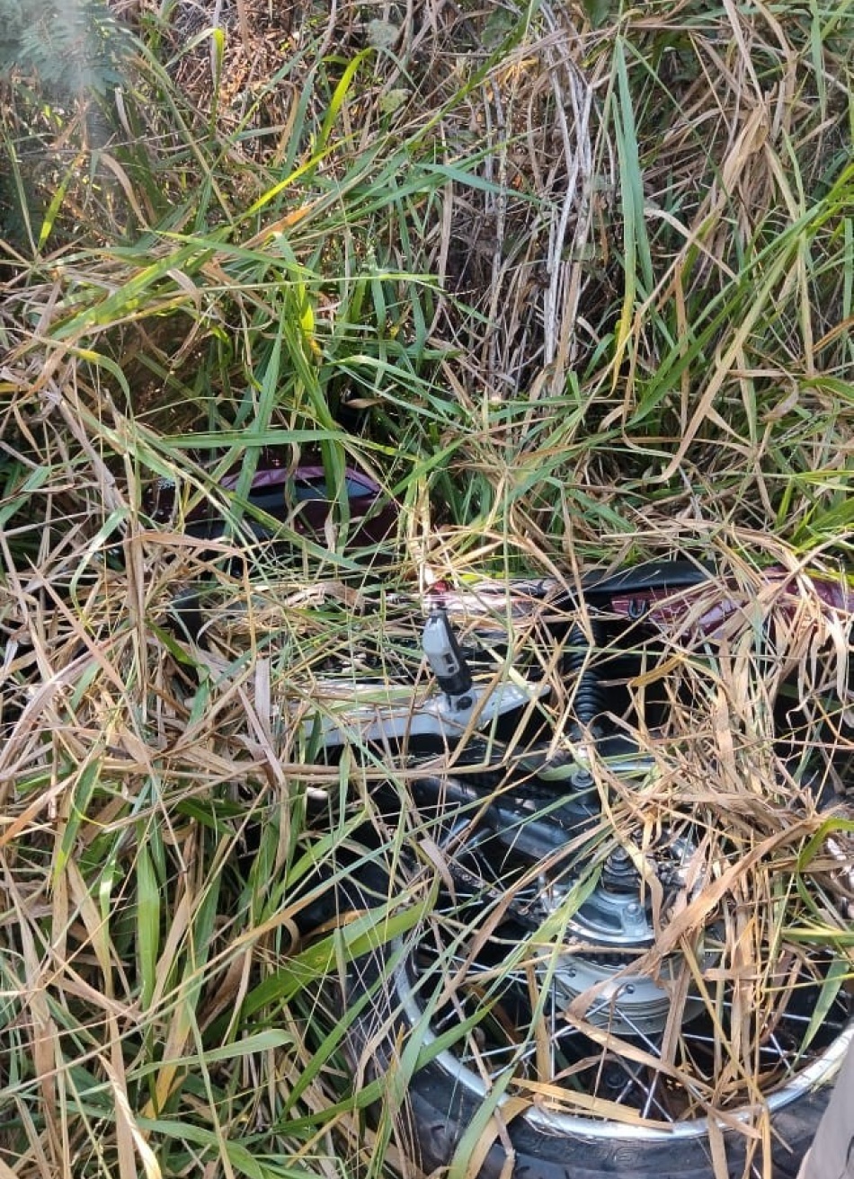 Onça de Pitangui – Polícia Militar encontra motocicleta com registro de furto