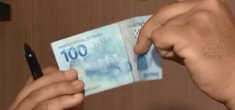 Polícia Militar identificou rapaz acusado de fazer compras com notas falsas no comércio de Pará de Minas