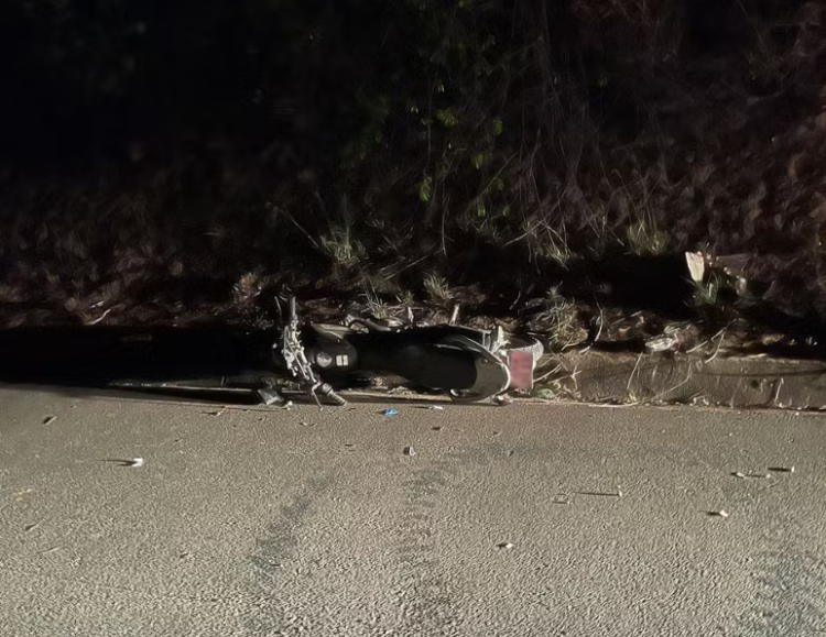 Romeiro morre atropelado por moto na BR-262; condutor estava sem habilitação e com drogas
