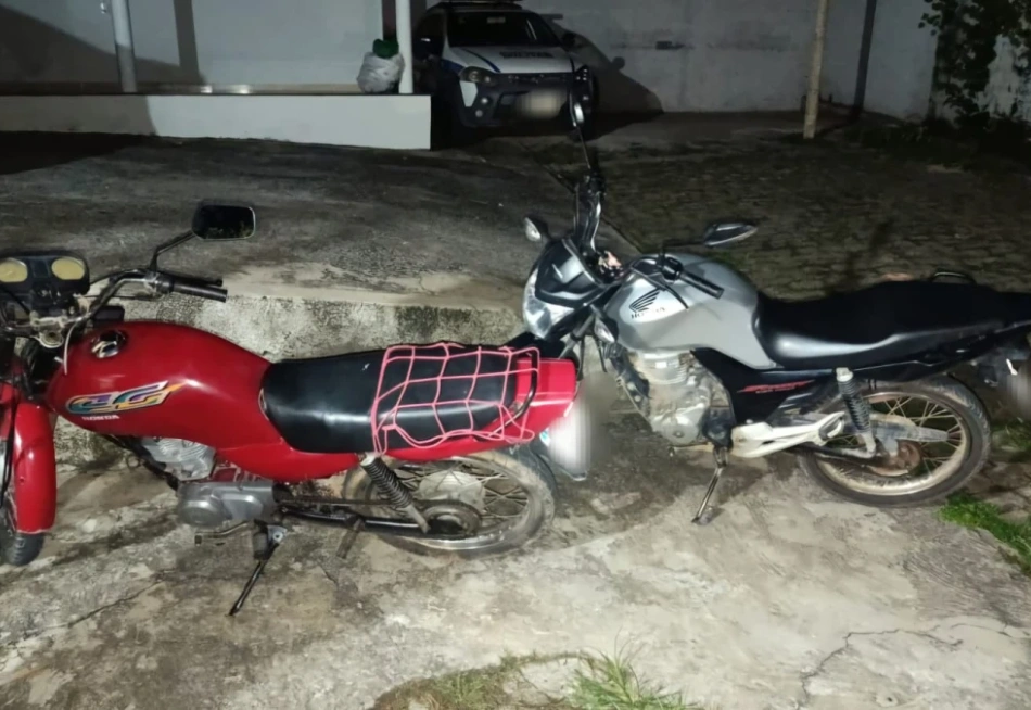 POLÍCIA MILITAR REALIZA OPERAÇÃO 6 ESCUDOS E APREENDE MOTOCICLETAS EM LEANDRO FERREIRA