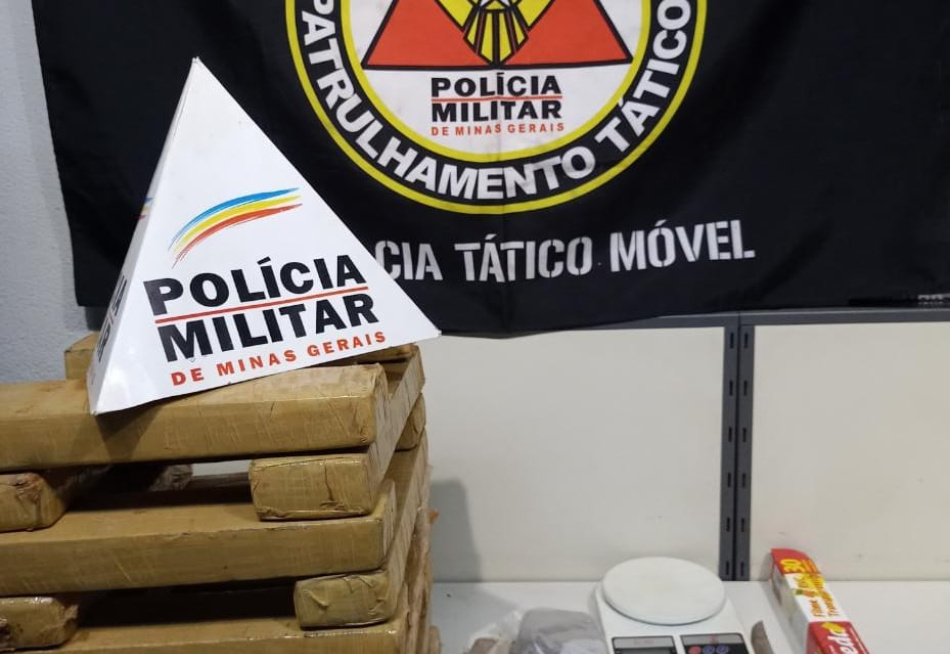 Polícia Militar faz grande apreensão de drogas em Divinópolis