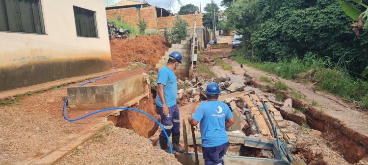 Secretaria de Obras intensifica trabalho de recuperação de áreas urbanas e rurais atingidas pelas chuvas