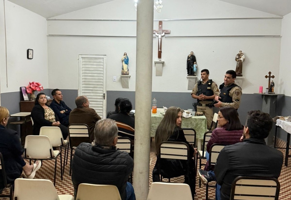 Polícia Militar promove reunião comunitária para implantação da Rede de Propriedades Rurais Protegidas na comunidade de Ascensão