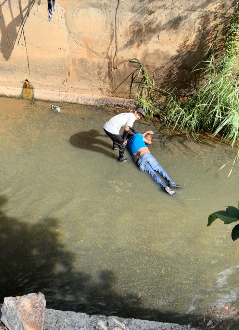 Homem de 51 anos cai no Ribeirão Paciência.